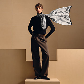Katsouna rectangle - Grey | Hermès Canada